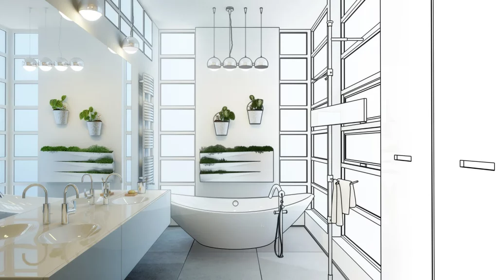 10 Interior Design Tips to Make A Small Bathroom look luxurious