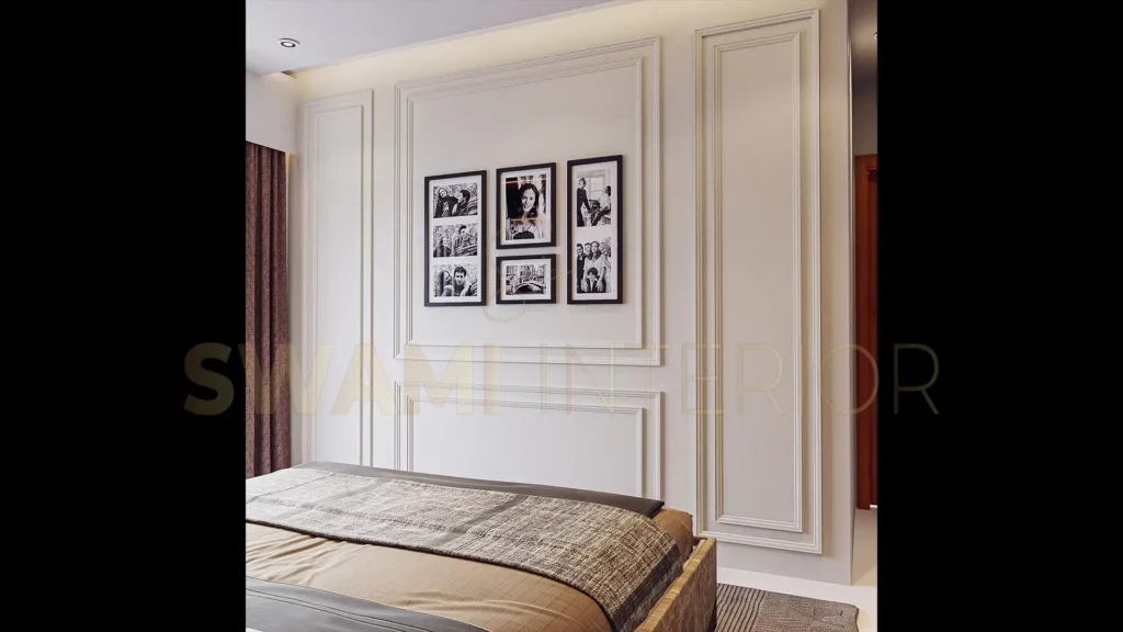 Swami Interior Design, Borivali Mumbai, 2BHK master bedroom design 2